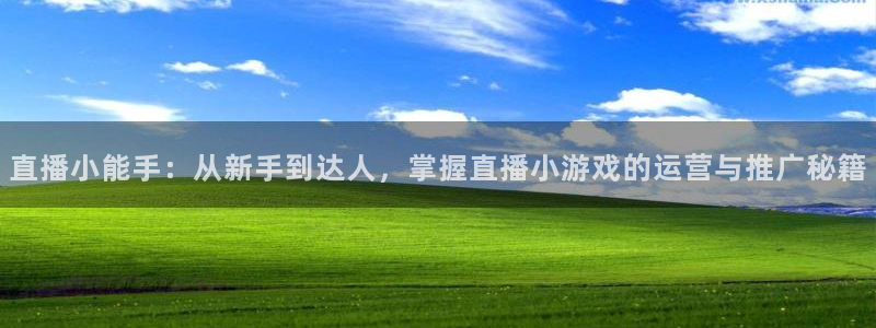 赢咖娱乐平台注册：直播小能手：从新手到达人，掌握直播小游戏的