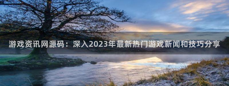 赢咖娱乐平台登录线路：游戏资讯网源码：深入2023年最新热门
