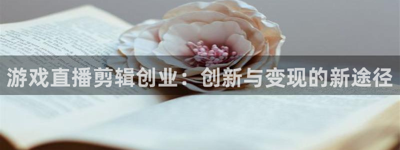 赢咖娱乐平台登陆：游戏直播剪辑创业：创新与变现的新途径